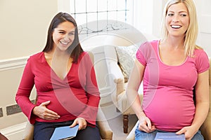 Pregnant Women Meeting At Ante Natal Class