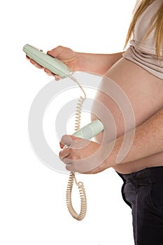 Pregnant women using a home doppler