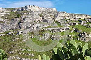 Prehistoric Cave Dwellings photo