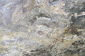 Prehistoric cave painting in Bhimbetka -India.