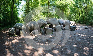 Prehistoric dolmen in The Netherlands