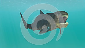 Prehistoric Dunkleosteus Animation