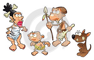 Prehistoric family