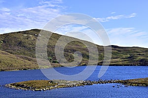 Prehistoric Landscape of Outer Hebridean Island of Scotland