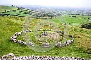 Prehistoric Loughcrew Tomb complex of County Meath, Ireland