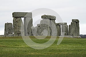 Prehistoric monument Stonehenge in Wiltshire, England