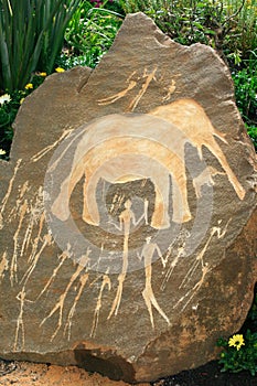 Prehistoric Neolithic African rock art