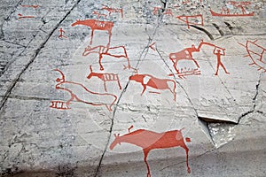 Prehistoric painting