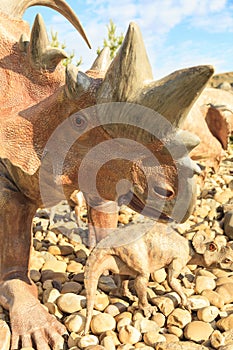 `Prehistoric Park`  Imagen what it would be like back in Cretaceous Period