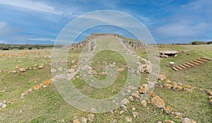 Prehistoric or pre-Nuragic altar Monte d\'Accoddi