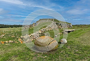 Prehistoric or pre-Nuragic altar Monte d\'Accoddi