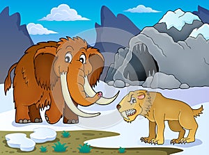 Prehistoric theme image 1