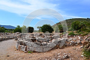 Prehistoric village Palmavera, Sardinia