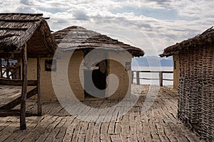 Prehistoric Water Museum `Bay of Bones` -  Ohrid Macedonia