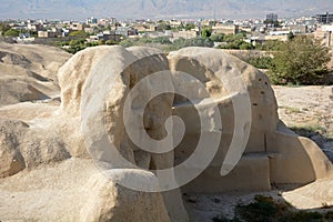 Prehistoric zikkurat, Tepe Sialk, Iran