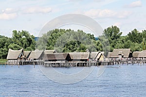 Prehistory Lake Dwellings on the lake of Constance