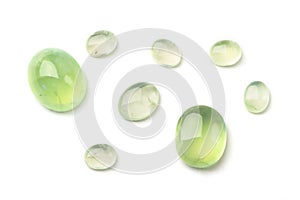 Prehnite cabochons