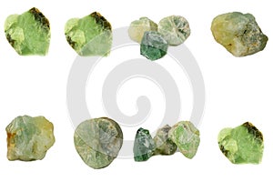 Prehnite mineral for accessories industrial