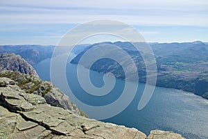 Preikestolen and Lysefjord