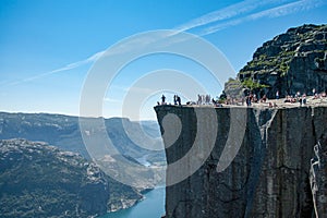 Preikestolen - Pulpit Rock in Norway