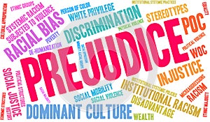 Prejudice Word Cloud