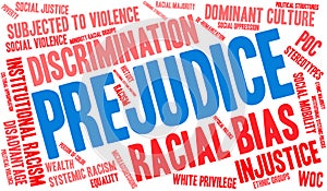 Prejudice Word Cloud