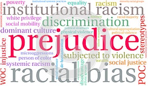 Prejudice Word Cloud