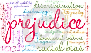 Prejudice Word Cloud