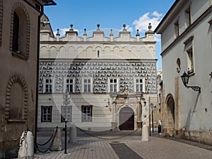 Prelate house of St. Mary Church at Mariacki Square.