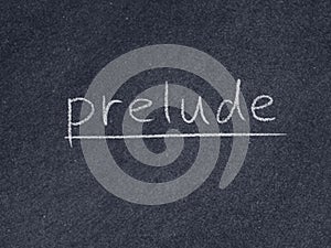 Prelude