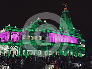 This is prem mandir mathura.