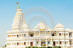 Prem Mandir, temple of love in Vrindavan