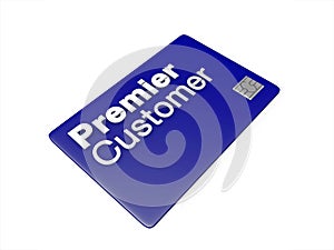 Premier customer card