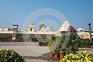 Premises of the famous Jagannath temple
