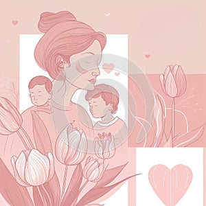 Premium Background for Mother\'s day.