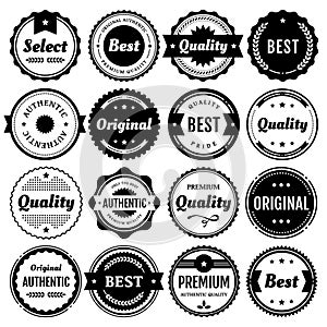 Premium Badge and Label Elements