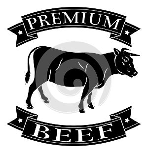 Premium beef icon