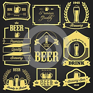 Premium Beer Label Design