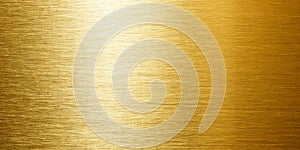 Premium Gold Gradient Background. Gold Metallic Texture with Subtle Gradient and Fine Grain