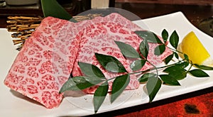 Premium legendary top grade Kobe matsusaka Japanese beef