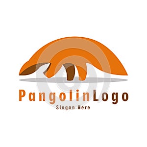 Pangolin Logo Premium photo