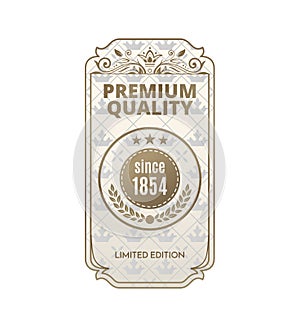Premium Quality Label Composition