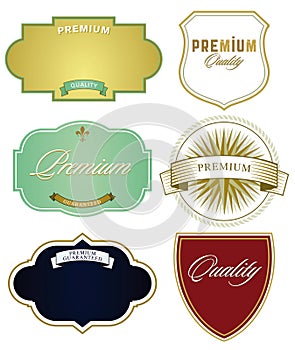 Premium quality labels