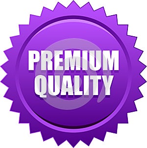 Premium quality seal stamp violet