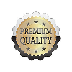 Premium Quality  Stamp Badge Luxury Golden Seal