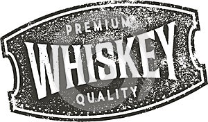 Premium Quality Whiskey Bar Sign