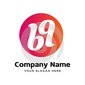Premium Vector letter B Logo in two color variations. company branding Logotype design . Elegant identity design