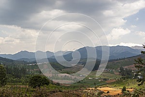 Premonsoon Clouds over Hiils near Ooty,Tamil Nadu,India