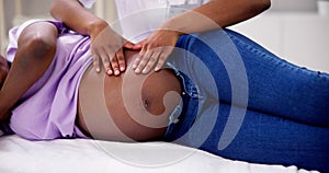 Prenatal Pregnant Spa Massage photo