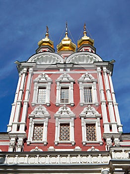 Tor Kirche aus 17jahrhundert kloster kloster moskau 